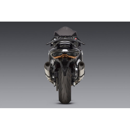 PartzBiz HD: 4400215-Yoshimura 1121120520 Race R-77 Dual Slip-On Mufflers Suzuki Hayabusa 22-Up