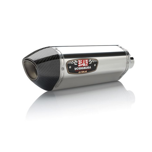 PartzBiz HD: 4400224-Yoshimura 123002J520 Stainless R-77 Slip On Exhaust 15-16 Honda CB300F CBR300R 196926 1811-2744