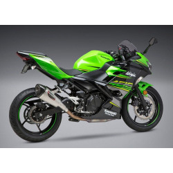 PartzBiz HD WP960-13007 - Yoshimura 14710BP520 Stainless Alpha T Slip On Exhaust 18-19 Kawasaki Ninja 400   795783 1811-3513 18113513