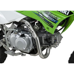 PartzBiz HD WP961-3202 - Yoshimura Slip On Muffler RS-2 Stainless Carbon KLX110/L 02-17 DR-Z110 Enduro | 2430522