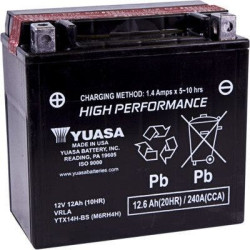 PartzBiz HD DS21130034 - Yuasa YTX14H-BS ประสิทธิภาพสูง AGM ไม่ต้องบำรุงรักษาแบตเตอรี่รถจักรยานยนต์ ATV 2113-0034 21130034 harley honda john Deere KAWASAKI Polaris Victory Yamaha อัพเกรดทดแทน PartzBiz HD DS21130034 - Yuasa YTX14H-BS ประสิทธิภาพสูง AGM ไม่ต้องบำรุงรักษาแบตเตอรี่รถจักรยานยนต์ ATV 2113-0034 21130034 harley honda john Deere KAWASAKI Polaris Victory Yamaha อัพเกรดทดแทน