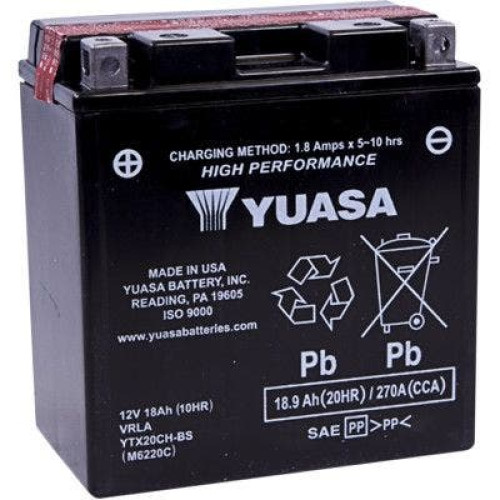 PartzBiz HD: 4400152-ยัวซ่า YTX20CH-BS ประสิทธิภาพสูง AGM บำรุงรักษาฟรีแบตเตอรี่รถเอทีวีรถจักรยานยนต์ YUAM6220C ฮาร์เลย์ฮอนด้าจอห์นเดียร์คาวาซากิโพลาริสชัยชนะยามาฮ่าทดแทนอัพเกรด PartzBiz HD: 4400152-ยัวซ่า YTX20CH-BS ประสิทธิภาพสูง AGM บำรุงรักษาฟรีแบตเตอรี่รถเอทีวีรถจักรยานยนต์ YUAM6220C ฮาร์เลย์ฮอนด้าจอห์นเดียร์คาวาซากิโพลาริสชัยชนะยามาฮ่าทดแทนอัพเกรด
