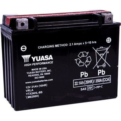 PartzBiz HD: 4400156-ยัวซ่า YTX24HL-BS ประสิทธิภาพสูง AGM บำรุงรักษาฟรีแบตเตอรี่รถเอทีวีรถจักรยานยนต์ YUAM6250H ฮาร์เลย์ฮอนด้าจอห์นเดียร์คาวาซากิโพลาริสชัยชนะยามาฮ่าทดแทนอัพเกรด PartzBiz HD: 4400156-ยัวซ่า YTX24HL-BS ประสิทธิภาพสูง AGM บำรุงรักษาฟรีแบตเตอรี่รถเอทีวีรถจักรยานยนต์ YUAM6250H ฮาร์เลย์ฮอนด้าจอห์นเดียร์คาวาซากิโพลาริสชัยชนะยามาฮ่าทดแทนอัพเกรด