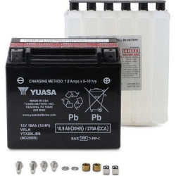 PartzBiz HD DSYTX20L-BS - Yuasa YUAM320BS บำรุงรักษาฟรี 12V AGM แบตเตอรี่ Universal Harley รถจักรยานยนต์ harley เปลี่ยนอัพเกรดที่ดีที่สุดสำหรับ 581318 YTX20L-BS PartzBiz HD DSYTX20L-BS - Yuasa YUAM320BS บำรุงรักษาฟรี 12V AGM แบตเตอรี่ Universal Harley รถจักรยานยนต์ harley เปลี่ยนอัพเกรดที่ดีที่สุดสำหรับ 581318 YTX20L-BS