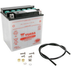 PartzBiz HD DSYB30LB - แบตเตอรี่ Yuasa Yumicron 12V 30Ah YB30L-B YUAM22H30 ตัวแทน OE 63805-80 66010-97A PartzBiz HD DSYB30LB - แบตเตอรี่ Yuasa Yumicron 12V 30Ah YB30L-B YUAM22H30 ตัวแทน OE 63805-80 66010-97A