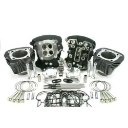 PartzBiz HD ZP517-824 - Zipper‚Äôs Muscle 124‚Ä≥ Head & Cylinder Kit for Harley 107" Milwaukee Eight 17-Up