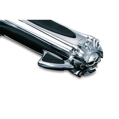 PartzBiz HD: 4400004-Kuryakyn Chrome Zombie Throttle for Hand Grips | 6286
