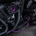 PartzBiz HD: 190325854-Panda Rider Stretched Floorboards For Harley 1986+ Touring All models - Black & Blue PartzBiz HD: 190325854-Panda Rider Stretched Floorboards For Harley 1986+ Touring All models - Black & Blue