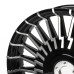 PartzBiz HD: 19071248-3D Blade Hollow-out Forged Wheels with Hubs For 2018+ Harley Softail Models - 21x3.5 Front wheel For 2018+ Street Bob