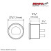 PartzBiz HD: BA080051-KOSO Bagger Fuel and Oil Temp Gauges Add-on