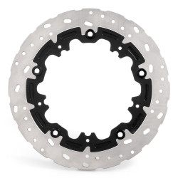 PartzBiz HD BTHD-29.SL - BrakeTech Stainless Front Floating Rotor - Half-Moon Spoke Mount