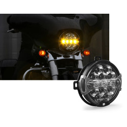 PartzBiz HD DNL.D14.10100.K - DENALI D14 Destroyer Headlight Kit ('15-'23 Street Glide) | Kraus Moto PartzBiz HD DNL.D14.10100.K - DENALI D14 Destroyer Headlight Kit ('15-'23 Street Glide) | Kraus Moto
