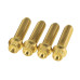 PartzBiz HD: HD-T14-B4-Pro-Line Titanium Hardware | Four-Pack | Kraus Moto