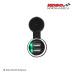 PartzBiz HD: K0008000-KOSO Dual USB Adaptor for Harley-Davidson | Kraus Moto