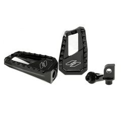 PartzBiz HD UN-FC-01-B - Apex Edge Universal Foot Pegs | Set of 2 | Kraus Moto