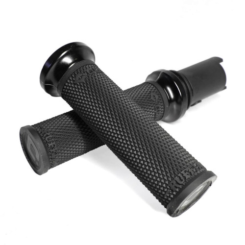 PartzBiz HD: V30HTCB-B-ODI Ruffian V-Twin Lock-On Grip Set (2023+ CVO) | Kraus Moto