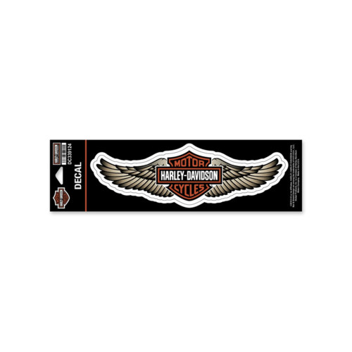 PartzBiz HD: 5000127-สติ๊กเกอร์ Harley Davidson/Aufkleber Straight Wings DC339124