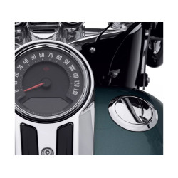 PartzBiz HD 110917 - Flush Mount Fuel Cap Chrome 61100211