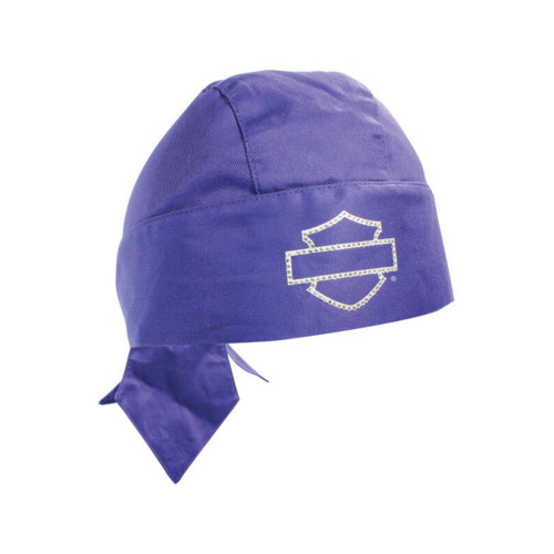 PartzBiz HD: 5000329-Harley-Davidson Headwrap -STUDDED PURPLE- หมวก ผ้าพันคอ ที่คาดผม HW104837