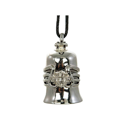 PartzBiz HD: 5000344-Harley-Davidson RIDE BELL White Bling B&S ระฆังนำโชค HRB088