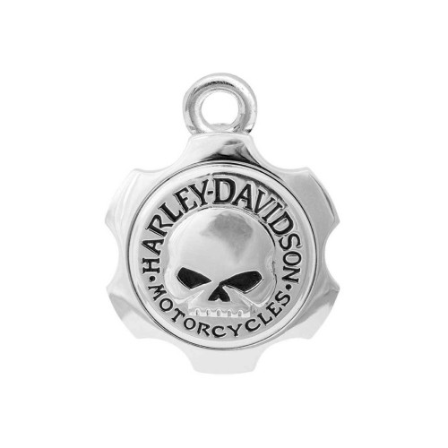 PartzBiz HD: 5000353-Harley-Davidson RIDE BELL Silver Axel Skull ระฆังนำโชค HRB100