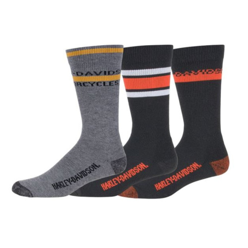 PartzBiz HD: 5000374-ถุงน่อง Harley-Davidson MENS VENTED RIDING MID CLF D95273470-990