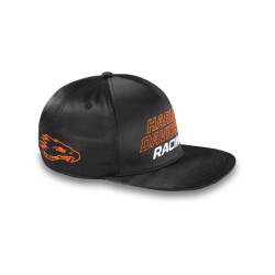 PartzBiz HD 103617 - ผู้ชาย หมวกเบสบอลผ้าซาติน Screamin’ Eagle® 97608-24VM