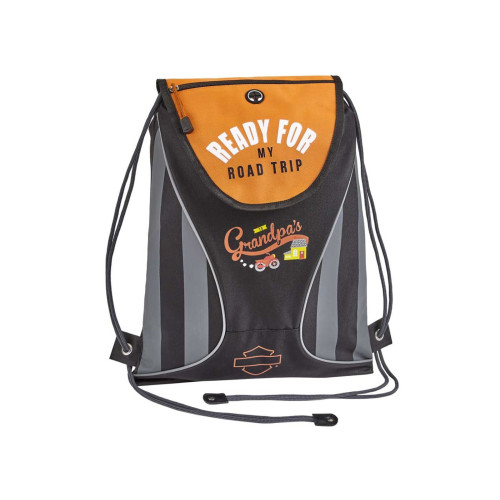 PartzBiz HD: 5000480-Harley-Davidson Backpack Kids’ Sling Drawstring A90823