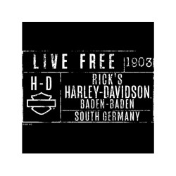 PartzBiz HD 110113 - Harley-Davidson Live Half  เสื้อเชิ้ตผู้ชายตัวแทนจำหน่าย 3001765