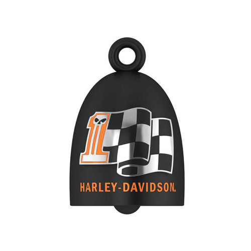 PartzBiz HD: 5000613-Harley-Davidson RIDE BELL Checkered Flag ระฆังนำโชค HRB119