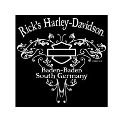 PartzBiz HD 100638 - Harley-Davidson O2 H-D ตัวแทนจำหน่าย Zip Hoodie ผู้หญิง R004719