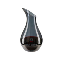 PartzBiz HD 92637 - Harley-Davidson ขวดเหล้า Smoke Grey Wine Decanter HDX-98723