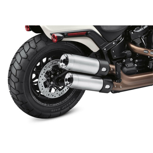 PartzBiz HD: 5000824-Street Cannon Se Exhaust Kit Satin Chrome Fat Bob 64900642
