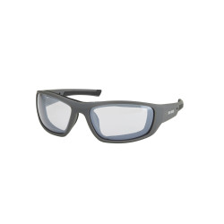 PartzBiz HD 112390 - แว่นตา Harley-Davidson Blaze ACE Clear Photochromic With Silver Mirror Matt Dark Grey HZ0005