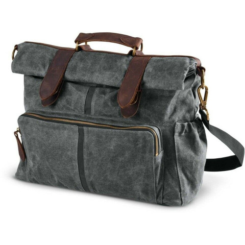 PartzBiz HD: 5001034-Original Waxed Canvas Messenger & Sissy Bar Bag *93300116*