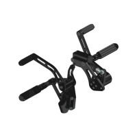 PartzBiz HD 5500153 - การออกแบบไปข้างหน้า, อะลูมิเนียม, กลึง CNC, TC88, อะโนไดซ์สีดำ, +4 AK4.7