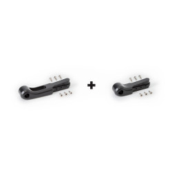 PartzBiz HD 84156 - Lever End Pieces For Adjustable Brake And Clutch Lever Kit