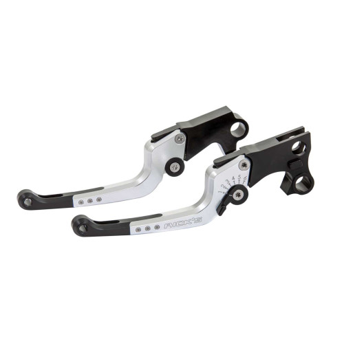 PartzBiz HD: 5500227-คันโยกปรับได้ Good Guys Silver, Sportster 96-2003, Softail 96-2014, Dyna 96 & Up, Touring