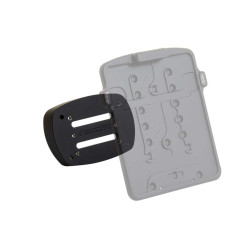 PartzBiz HD 88500 - License Plate Mounting Adapter Softail From 2018, Matt Black PartzBiz HD 88500 - License Plate Mounting Adapter Softail From 2018, Matt Black