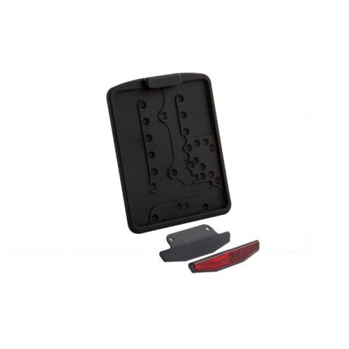 PartzBiz HD: 5001136-License Plate Reflector With Holder For Slide-In Plate PartzBiz HD: 5001136-License Plate Reflector With Holder For Slide-In Plate