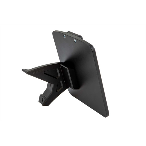 PartzBiz HD: 5500448-License Plate Kit Fxdr, Black, Incl. Plate
