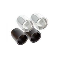 PartzBiz HD 84679 - การท่องเที่ยว. ส่วนต่อขยายท่อไอเสีย สำหรับ Kesstech Fl Double, Black Frosted