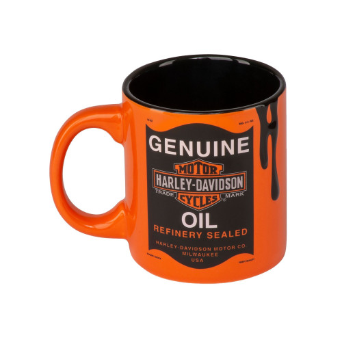 PartzBiz HD: 5001233-Harley-Davidson Mug H-D Oil Can Mug Ceramic Mug HDX-98642