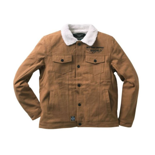 PartzBiz HD: 5902518-Sherpa Lined Canvas Jacket Wccjs042Br Jacket