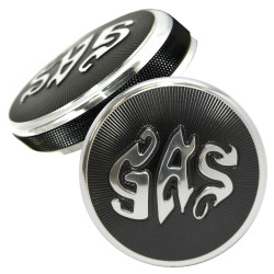 PartzBiz HD SD-GC-TPH-BK-G - ฝาครอบถังน้ำมัน Speed ​​Dealer Customs สำหรับ Triumph