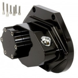 PartzBiz HD SD-HYD-CL-BK - ฝาครอบคลัตช์ไฮดรอลิก 5 หรือ 6 สปีด Harley Davidson - สไตล์ ART