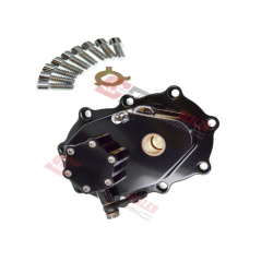 PartzBiz HD SD-HYD-4SPD-KICK-BK - ฝาครอบคลัตช์ไฮดรอลิกสตาร์ทเกียร์ 4 สปีด Speed ​​Dealer Customs สำหรับ Harley