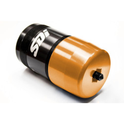 PartzBiz HD SDESBCAKT16S-Org - SDI Elite KTM/Husqvarna Linkage Shock Bladder Conversion Kit (2016+) - Orange Cap