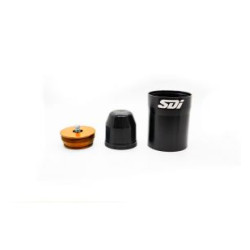 PartzBiz HD SDM-2222006-O - SDI Elite WP Linkage Shock Bladder Conversion Kit - Orange Cap