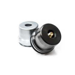 PartzBiz HD UFRSCP-G - SDI Elite Extended Aluminum Reservoir Cap for Fox 2.5/3.0 Shocks (Grey)